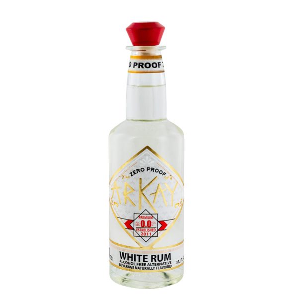 Arkay Zero Proof White Rum Alternative Alcohol Free 33.3 FL OZ / 1 Liter