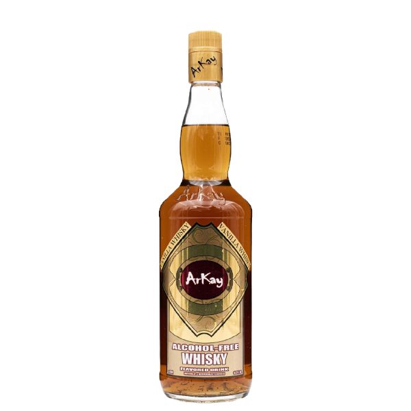 Arkay Alcohol Free Vanilla Whisky Flavoured 33.3 FL OZ / 1 Liter