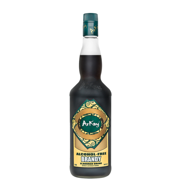 Arkay Alcohol Free Brandy Flavoured 33.3 FL OZ / 1 Liter