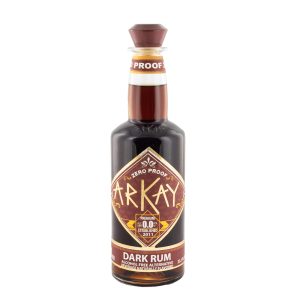 darkrum.jpg Arkay Zero Proof Dark Rum Alternative Alcohol Free 33.3 FL OZ / 1 Liter